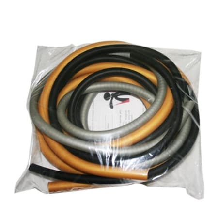 Fabrication Enterprises 10-5884 Sup-R Tubing Pep Pack - Difficult; Black; Silver & Gold